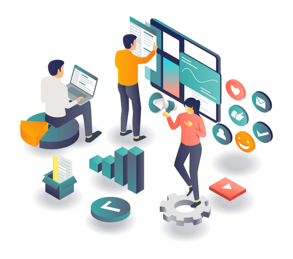 Digital marketing and seo optimization strategy